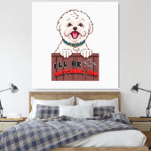 Ich werde dich beobachten leinwanddruck (Insitu (Schlafzimmer))