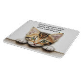 Ich werde dich beobachten schneidebrett (Ecke)