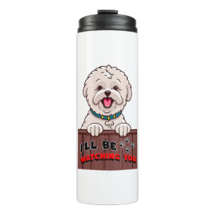 Ich werde dich beobachten thermosbecher