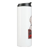 Ich werde dich beobachten thermosbecher (Nach links gedreht)