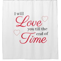 Ich werde dich bis zum Ende der Zeit Liebe geben