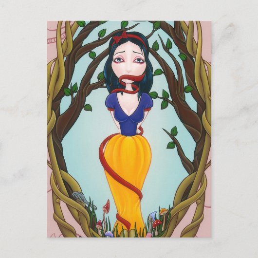 "Ich werde dich einmal ordentlich stellen" Postkarte (Vorderseite)