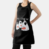 Ich werde dich ersticken Ghost Nurse Funny RN Hall Schürze (InSitu)