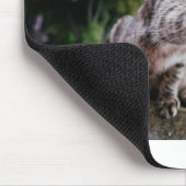 Ich werde dich fangen: Funny Cat Mousepad (Ecke)