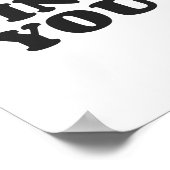 ICH WERDE DICH FINDEN POSTER (Ecke)