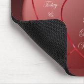Ich werde dich heute und immer Liebe geben Mousepad (Ecke)
