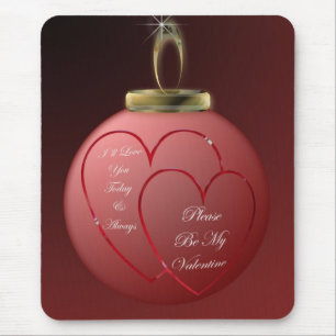 Ich werde dich heute und immer Liebe geben Mousepad