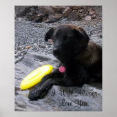 Ich werde dich immer Liebe geben Poster (Vorne)