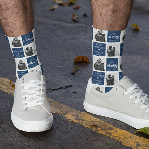 Ich werde dich immer lieben Foto Socken