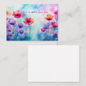 ich werde dich immer lieben Postkarte (Vorne/Hinten)