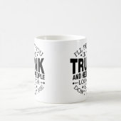 Ich werde dich in den Müll stecken Kaffeetasse (Mittel)