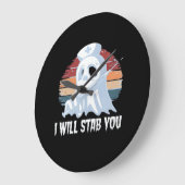 Ich werde dich ins Shirt fallen lassen, Ghost Nurs Große Wanduhr (Winkel)