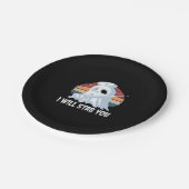 Ich werde dich ins Shirt fallen lassen, Ghost Nurs Pappteller (Schrägansicht)