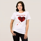 Ich werde dich kriegen  Tri-Blend shirt (Vorderseite voll)
