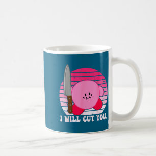 Ich werde dich lustige Anführungszeichen schneiden Kaffeetasse