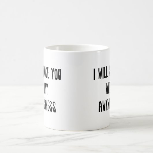 Ich werde dich mit meinem Gewissen verführen Kaffeetasse (Mittel)