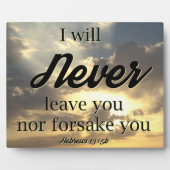 Ich werde dich nie einfach aufgeben fotoplatte (Vorderseite)