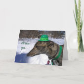 "Ich werde dich rennen!" Karte (Vorderseite)