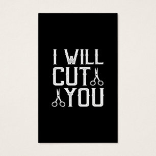 Ich werde dich schneiden