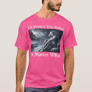 Ich werde dich schützen, egal was Alpha Wolf ist T-Shirt