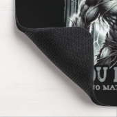 Ich werde dich schützen Kitten Alpha Wolf Funny Gr Mousepad (Ecke)