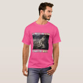 Ich werde dich schützen Kitten Funny Alpha Werwolf T-Shirt (Vorne ganz)