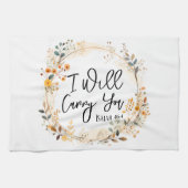 Ich werde dich tragen geschirrtuch (Horizontal)