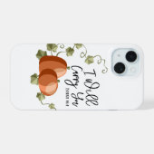 Ich werde dich tragen iPhone 15 hülle (Rückseite (Horizontal))