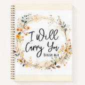 Ich werde dich tragen notizblock (Vorderseite)
