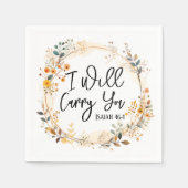 Ich werde dich tragen serviette (Vorderseite)