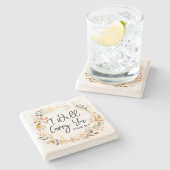 Ich werde dich tragen steinuntersetzer (Seitenansicht)