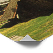 Ich werde die Augen zu den Hügeln hochheben Poster (Ecke)