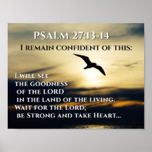 Ich werde die Güte des Herrn Psalm 27:13-14 sehen