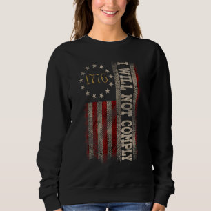 Ich werde die Kostüme der US-Flagge für die medizi Sweatshirt