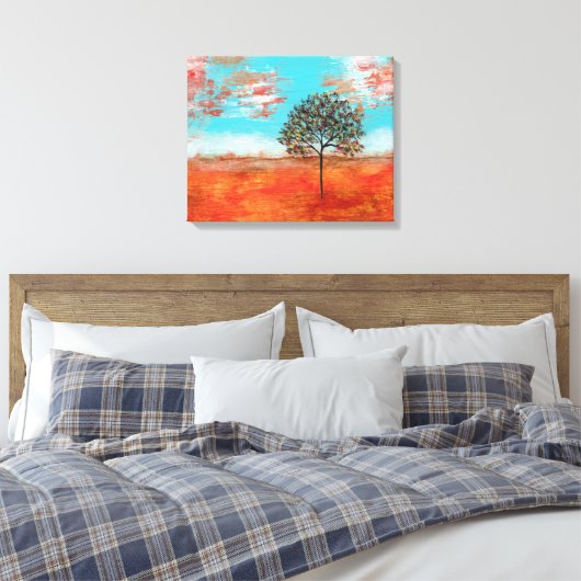 Ich werde die Leinwand der originalen Kunst umkehr (Insitu (Schlafzimmer))