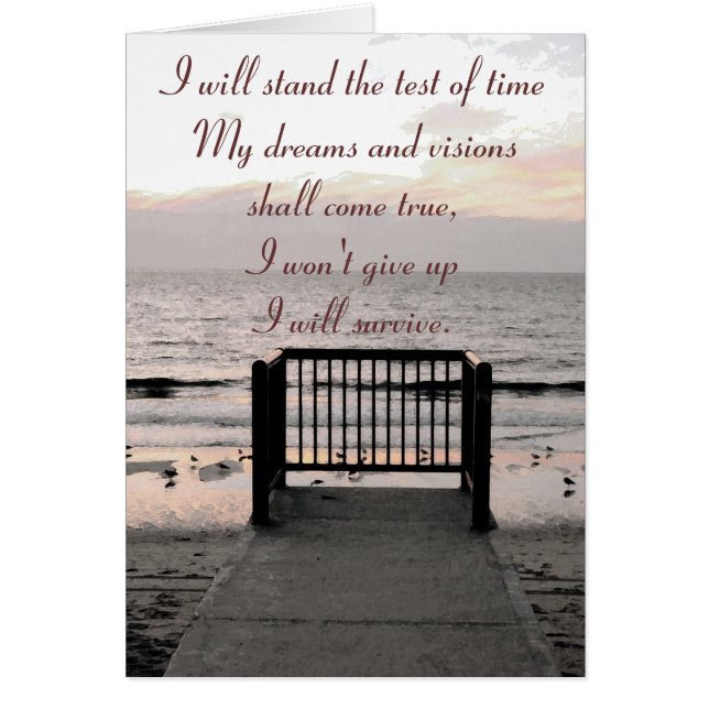 Ich werde die Stand_Card (Vorne)