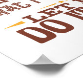 Ich werde dieses eine, aber einmal - Motivieren In Poster (Ecke)