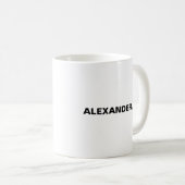 Ich werde dir die Tasse ersticken, die lustige Tas (VorderseiteRechts)