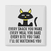 Ich werde dir einen Niedlichen Katzensprung zusehe Magnet (Vorne)