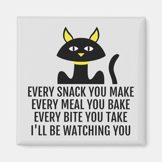 Ich werde dir einen Niedlichen Katzensprung zusehe Magnet (Vorne)