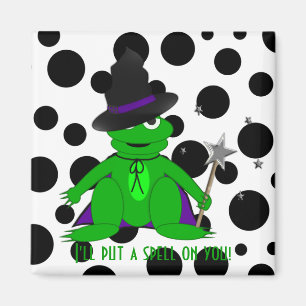 Ich werde dir einen Zauber anlegen! Magical Frog M Magnet