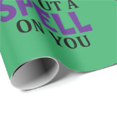 Ich werde dir einen Zauber zufügen Geschenkpapier (Rolleneckpunkt)