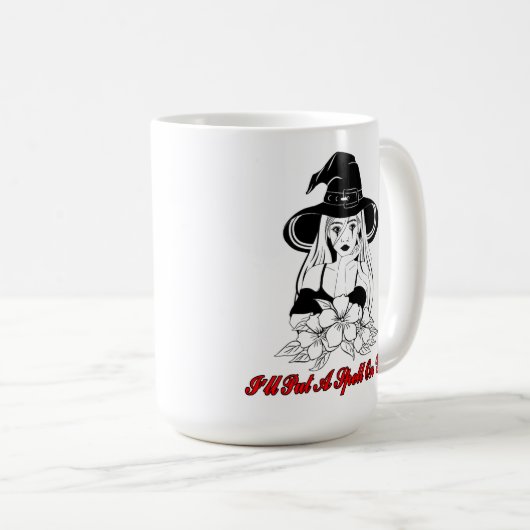 Ich werde dir einen Zauber zufügen Kaffeetasse (VorderseiteRechts)