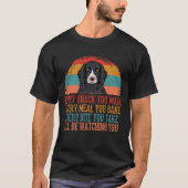 Ich werde dir Englisch Cocker Spanisch zusehen T-Shirt (Vorderseite)