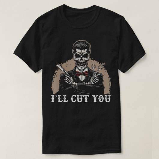 Ich werde dir Geschenke für die Friseurin schneide T-Shirt (Design vorne)