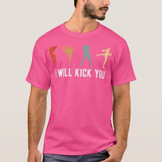 Ich werde dir Kickboxing Kickboxer geben T-Shirt (Vorderseite)