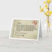 Ich werde dir Liebe geben, egal, was auch immer Karte (Gelbe Blume)