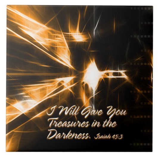 Ich werde dir Schätze in den dunklen Fliesen geben (Vorderseite)