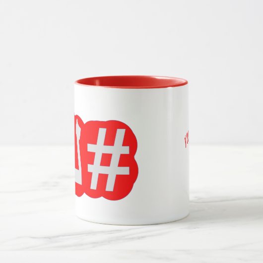 Ich werde dir Vermisst sein Tasse (Zentrum)