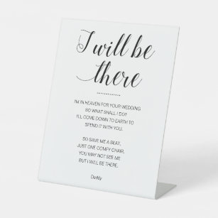 Gedenkstuhl Hochzeitsschilder Zazzle De